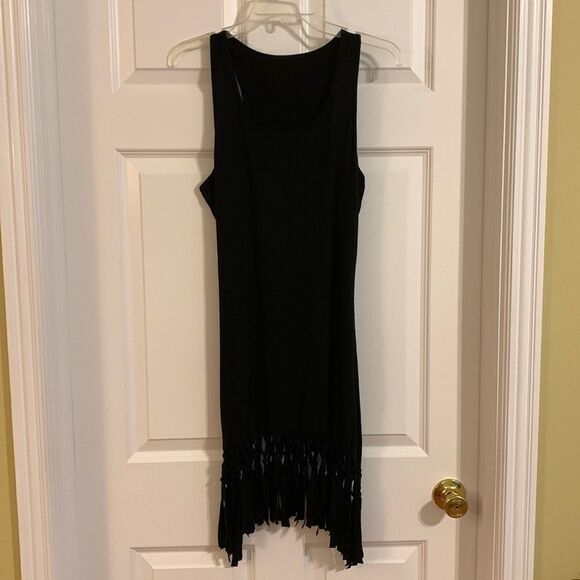 PINZIKO Size Small black sleeveless tank dress - Picture 2 of 6